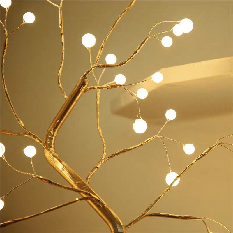 Warm LED Copper String Lights by ambianest