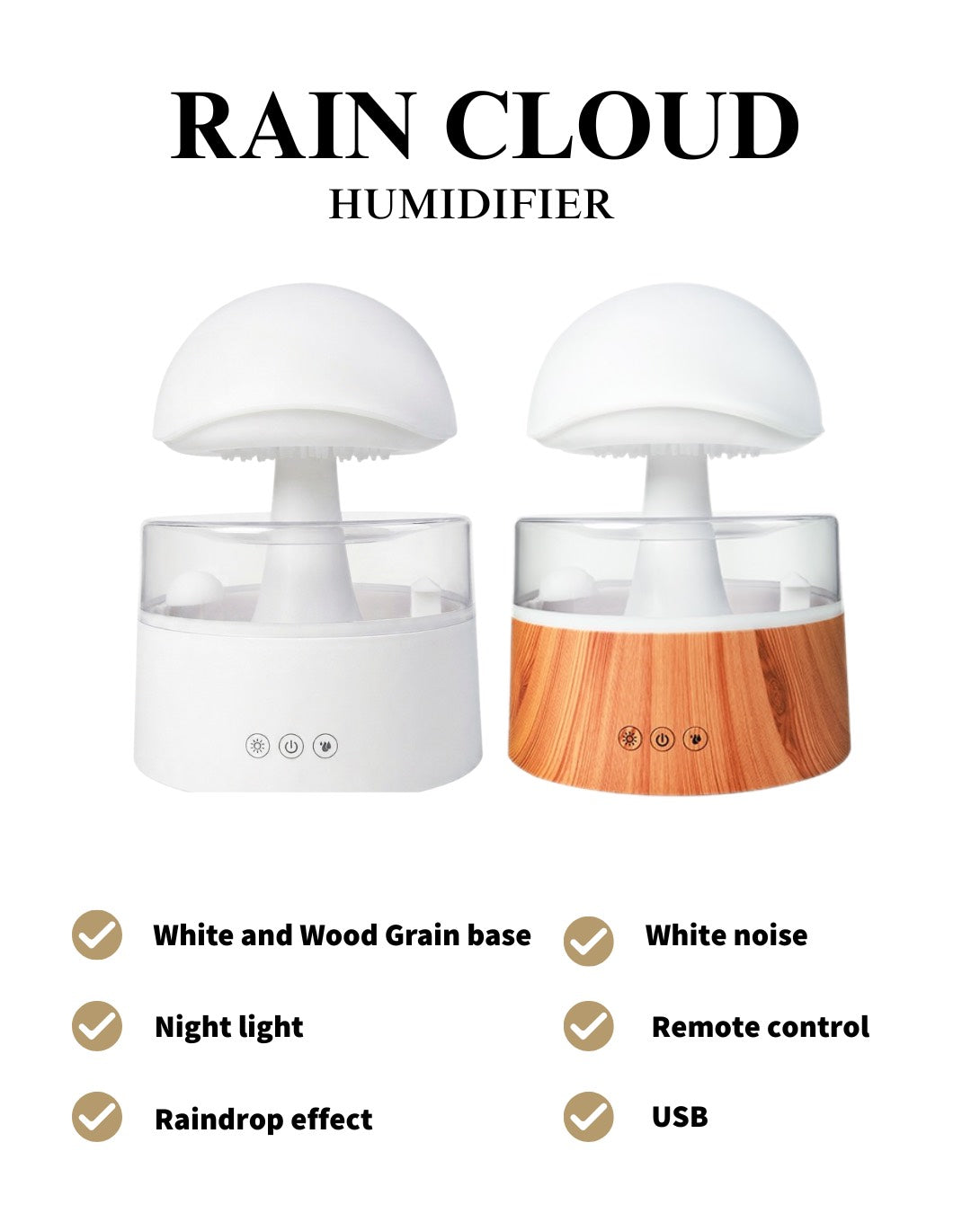 Rain Cloud Humidifier by Ambianest