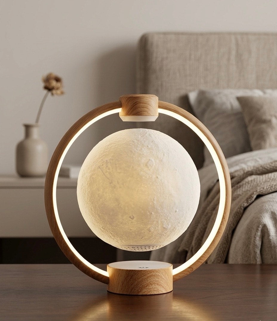 Magnetic Moon Lamp by Ambianest