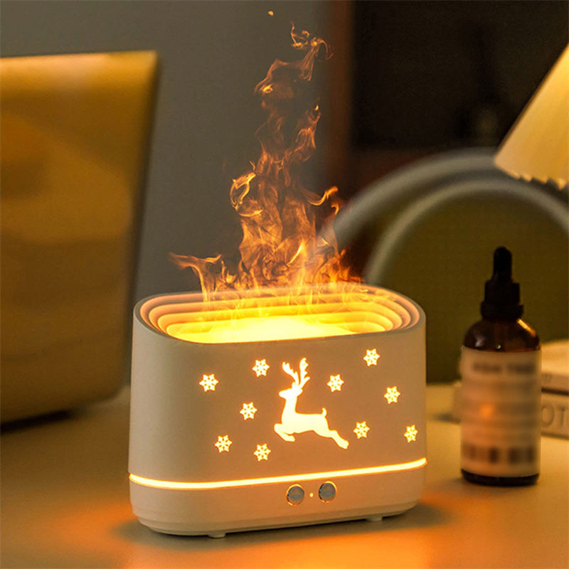 Flame Effect Elk Humidifier by ambianest